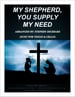 My Shepherd, You Supply My Need